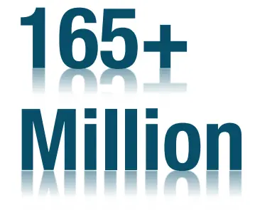 165+ Million